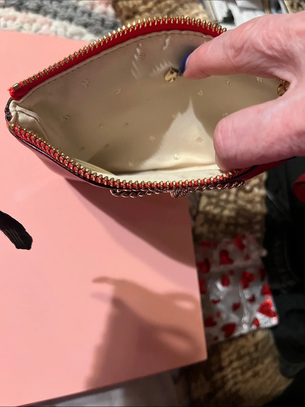 kate spade compact red